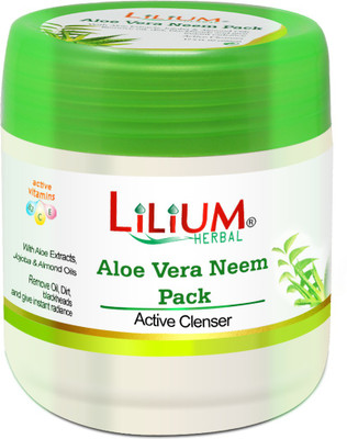 LILIUM Aloe Vera Neem Active Cleanse Face Pack(500 ml)