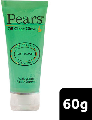 Pears Oil Clear Gentle Daily Cleansing Facewash For Oil Free Matte Look Face Wash(60 g)