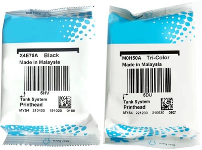 HP PRINTHEAD GT53 X4E75A M0H50AA for 515 514 517 532 617 508 510 511 518 519 531 538 610 618 Black + Tri Color Combo Pack Ink Cartridge