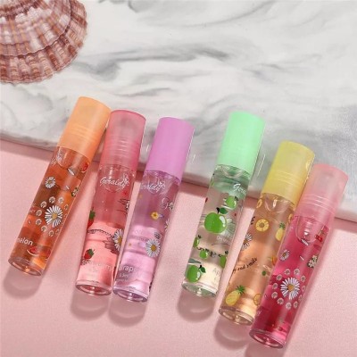 Herrlich lip plumper gloss,derol lip plumper,Moisturizing& Reduce Fine fruity(Pack of: 6, 21.6 g)