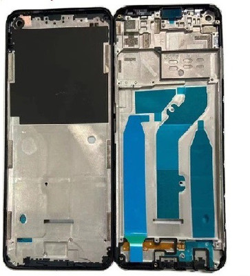 AL HAYY TRADERS Infinix Hot 10 ( X682 ) Replacement LCD Bezel frame Front Panel(BLACK)