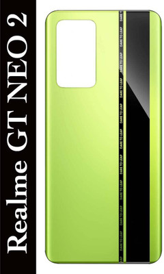 Kraze4blaze Realme GT Neo 2 (With Proper Logo) Back Panel(Neo Green)