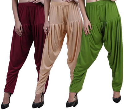 CASUAL365 Indi Viscose Rayon Solid Patiala