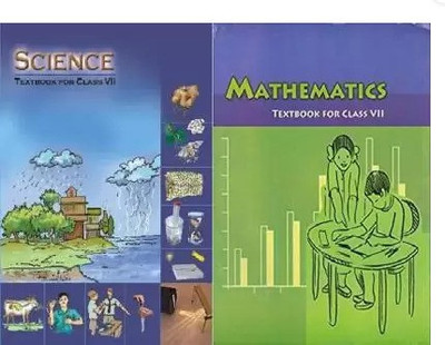 7th Class Math And Science Ncert Books(paper pack, ncert books)