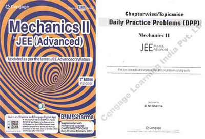 Cengage Mechanics--2, For Jee (Advanced) 3rd Edition By B. M. Sharma(Paperback, B. M. SHARMA)