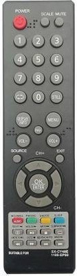 HDF Remote Compatible For Godrej Godrej Led/Lcd Remote Controller(Black)