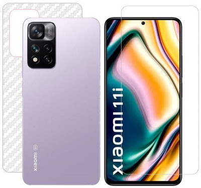 HOBBYTRONICS Front and Back Screen Guard for Xiaomi 11i(Pack of 1)