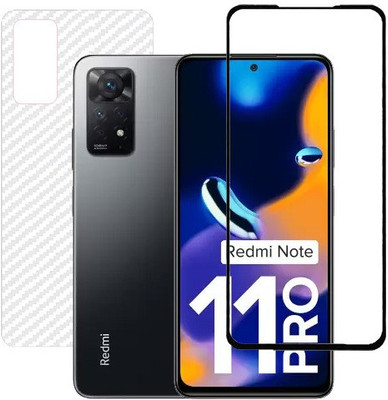 ECMERED Front and Back Screen Guard for Redmi Note 11 Pro(Pack of 1)