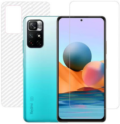 HOBBYTRONICS Front and Back Screen Guard for Redmi Note 11T(Pack of 1)