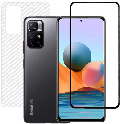 ECMERED Front and Back Screen Guard for Redmi Note 11T(Pack of 1)