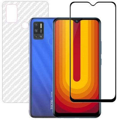 HOBBYTRONICS Front and Back Screen Guard for Tecno Spark 6 Air(Pack of 1)