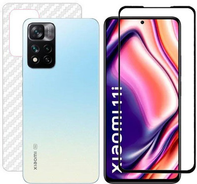 HOBBYTRONICS Front and Back Screen Guard for Xiaomi 11i(Pack of 1)