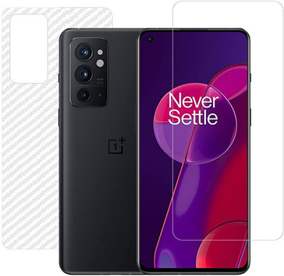 ECMERED Front and Back Screen Guard for Oneplus 9RT 5G(Pack of 1)