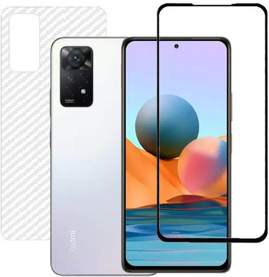 HOBBYTRONICS Front and Back Screen Guard for Redmi Note 11 Pro(Pack of 1)