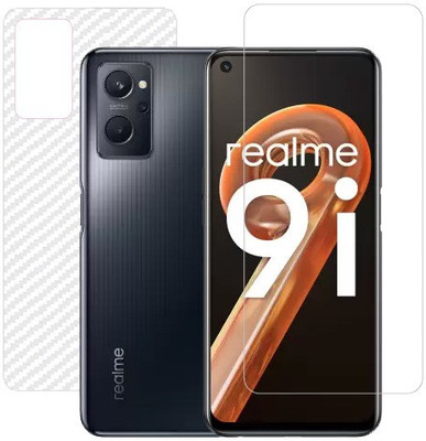 HOBBYTRONICS Front and Back Screen Guard for Realme 9i(Pack of 1)