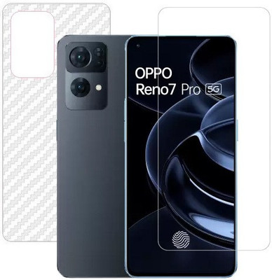 HOBBYTRONICS Front and Back Screen Guard for Oppo Reno7 Pro(Pack of 1)