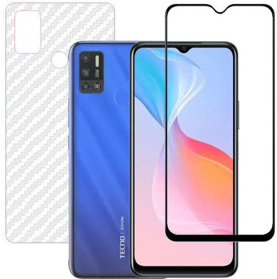 ECMERED Front and Back Screen Guard for Tecno Spark 6 Air(Pack of 1)