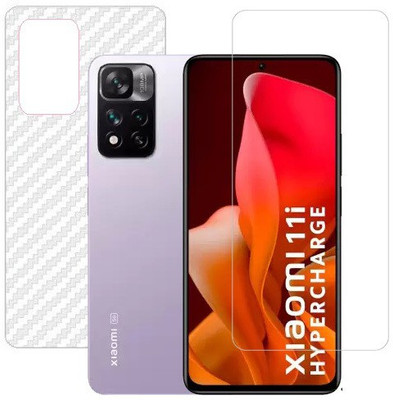 HOBBYTRONICS Front and Back Screen Guard for Xiaomi 11i Hypercharge(Pack of 1)