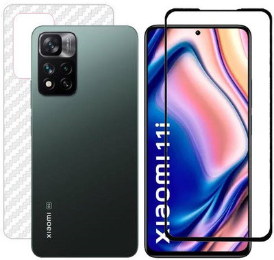 HOBBYTRONICS Front and Back Screen Guard for Xiaomi 11i(Pack of 1)