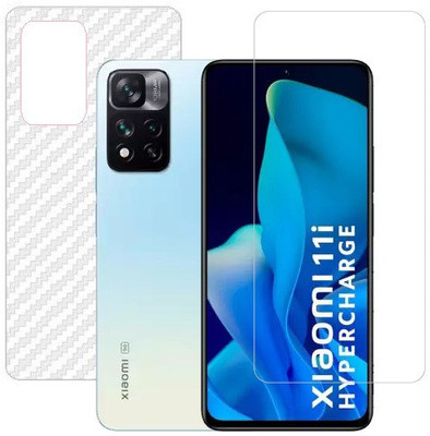 HOBBYTRONICS Front and Back Screen Guard for Xiaomi 11i Hypercharge(Pack of 1)
