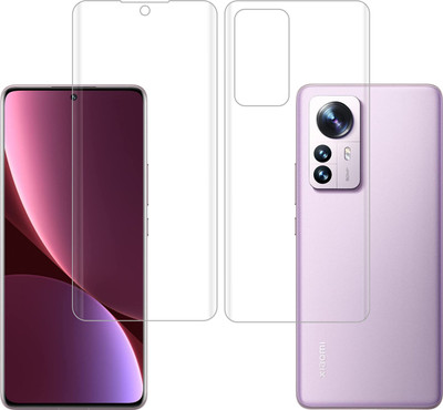 Ten To 11 Front and Back Screen Guard for Xiaomi 12 Pro 5G(Pack of 2)
