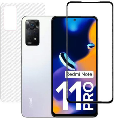 ECMERED Front and Back Screen Guard for Redmi Note 11 Pro(Pack of 1)