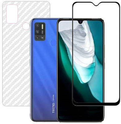 ECMERED Front and Back Screen Guard for Tecno Spark 6 Air(Pack of 1)