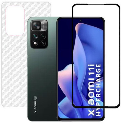 HOBBYTRONICS Front and Back Screen Guard for Xiaomi 11i Hypercharge(Pack of 1)
