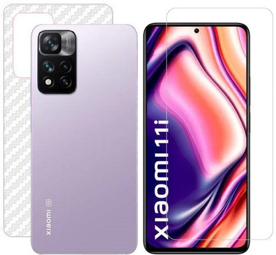 HOBBYTRONICS Front and Back Screen Guard for Xiaomi 11i(Pack of 1)