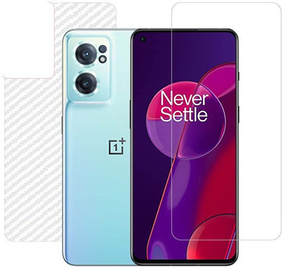 ECMERED Front and Back Screen Guard for Oneplus Nord CE 2 5G(Pack of 1)