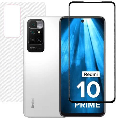 ECMERED Front and Back Screen Guard for Redmi 10 Prime(Pack of 1)