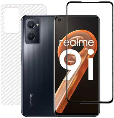HOBBYTRONICS Front and Back Screen Guard for Realme 9i(Pack of 1)