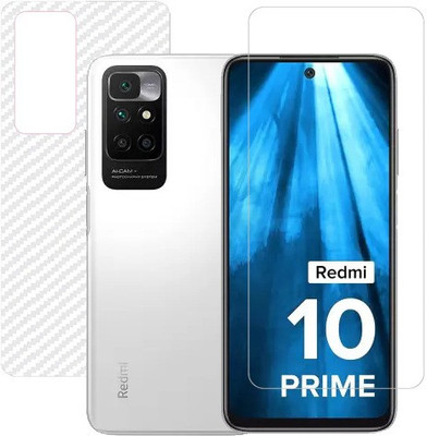 ECMERED Front and Back Screen Guard for Redmi 10 Prime(Pack of 1)