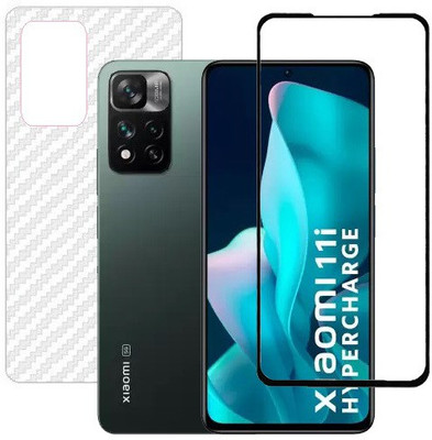 HOBBYTRONICS Front and Back Screen Guard for Xiaomi 11i Hypercharge(Pack of 1)