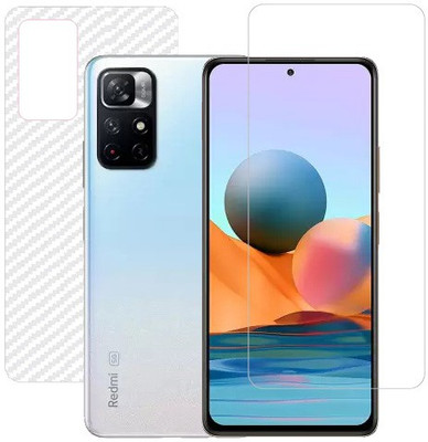 ECMERED Front and Back Screen Guard for Redmi Note 11T(Pack of 1)