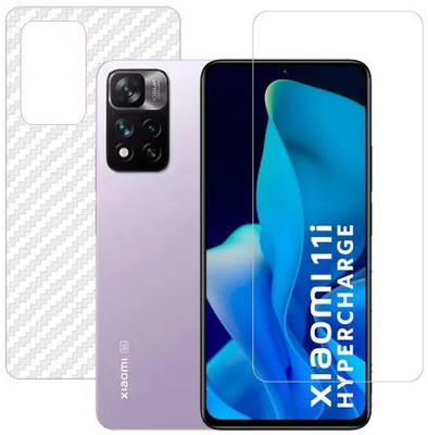 HOBBYTRONICS Front and Back Screen Guard for Xiaomi 11i Hypercharge(Pack of 1)