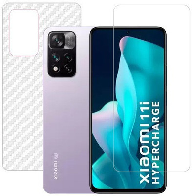 ECMERED Front and Back Screen Guard for Xiaomi 11i Hypercharge(Pack of 1)