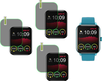 EJZATI Screen Guard for Fire-Boltt Ninja Calling Smart Watch SCREEN PROTECTOR(Pack of 3)