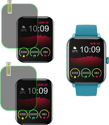 EJZATI Screen Guard for Fire-Boltt Ninja Calling Smart Watch SCREEN PROTECTOR(Pack of 2)