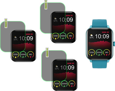 EJZATI Screen Guard for Fire-Boltt Ninja Calling Smart Watch SCREEN PROTECTOR(Pack of 3)