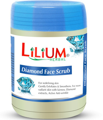 LILIUM Diamond Gently Exfoliates & Smoothens Face Scrub 900ml Scrub(900 ml)
