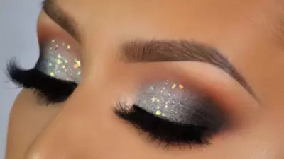 Latixmat 3D Finish Multi Purpose Soft Touch Silver shimmery glitter(SILVER)