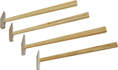 Luxuro Chisel Hammer Set of 4 Size: 1. ½”, 2”, 2. ¼ “,2. ½ ” Speciality Hammer(0.18 kg)