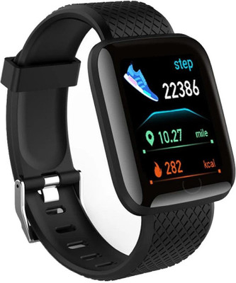 IMMUTABLE Smart Watch for Boys Y68 Bluetooth Calling Smart Touchscreen Smart Watch T11 Smartwatch(Black Strap, Free Size)