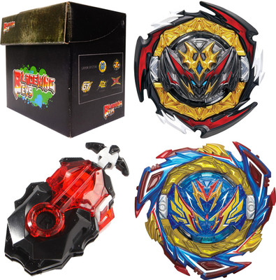 BLADEKING BEYS Random booster B180 Dynamite Belial + B187 Saber / Savior Valkyrie + DB Launcher(Multicolor) BLADEKING BEYS Random booster B180 Dynamite Belial + B187 Saber / Savior Valkyrie + DB Launcher(Multicolor)