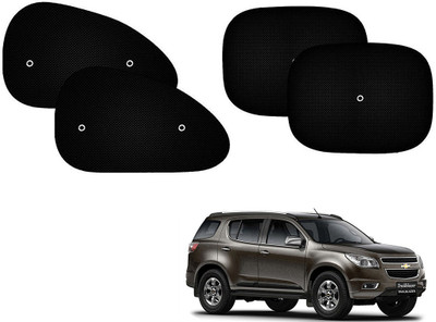 Automotive Prist Side Window Sun Shade For Chevrolet Trailblazer(Black)