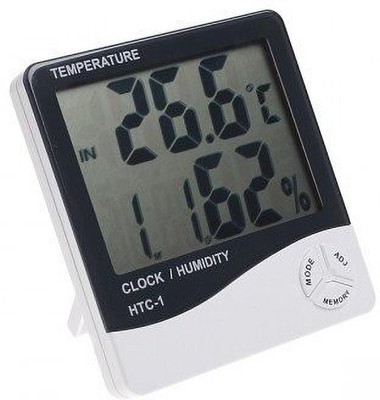 Kankodo Digital White Clock
