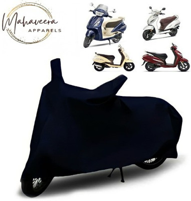 KPIND Waterproof Two Wheeler Cover for TVS(Jupiter, Blue)