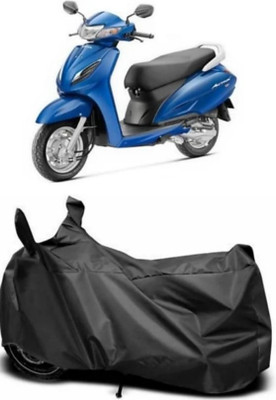 Amozkart Waterproof Two Wheeler Cover for Suzuki(Activa, Black)