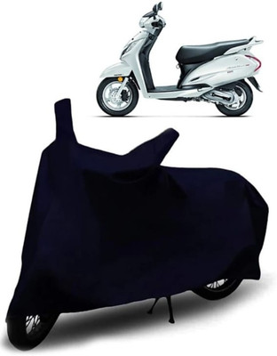 MJD Waterproof Two Wheeler Cover for Hero(Splendor Pro, Black)